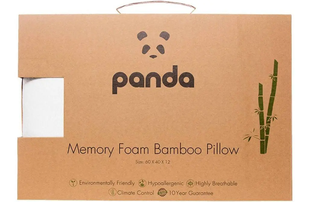 panda pillow box
