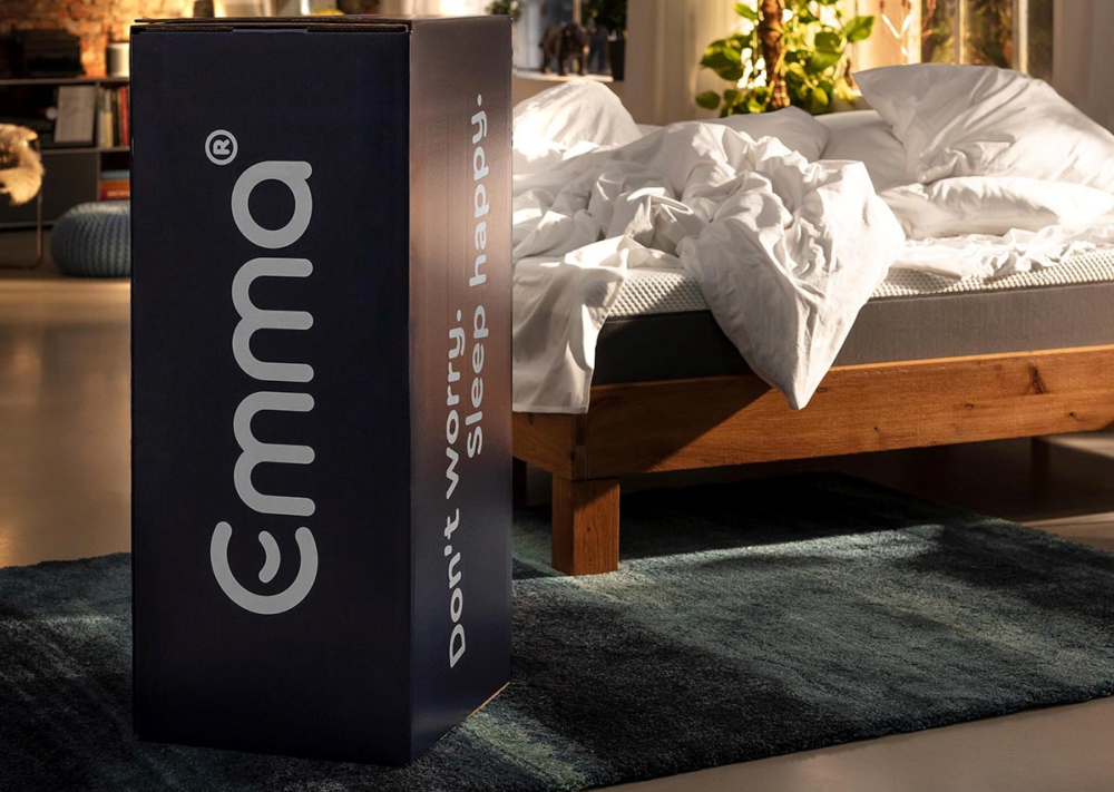 emma mattress in box